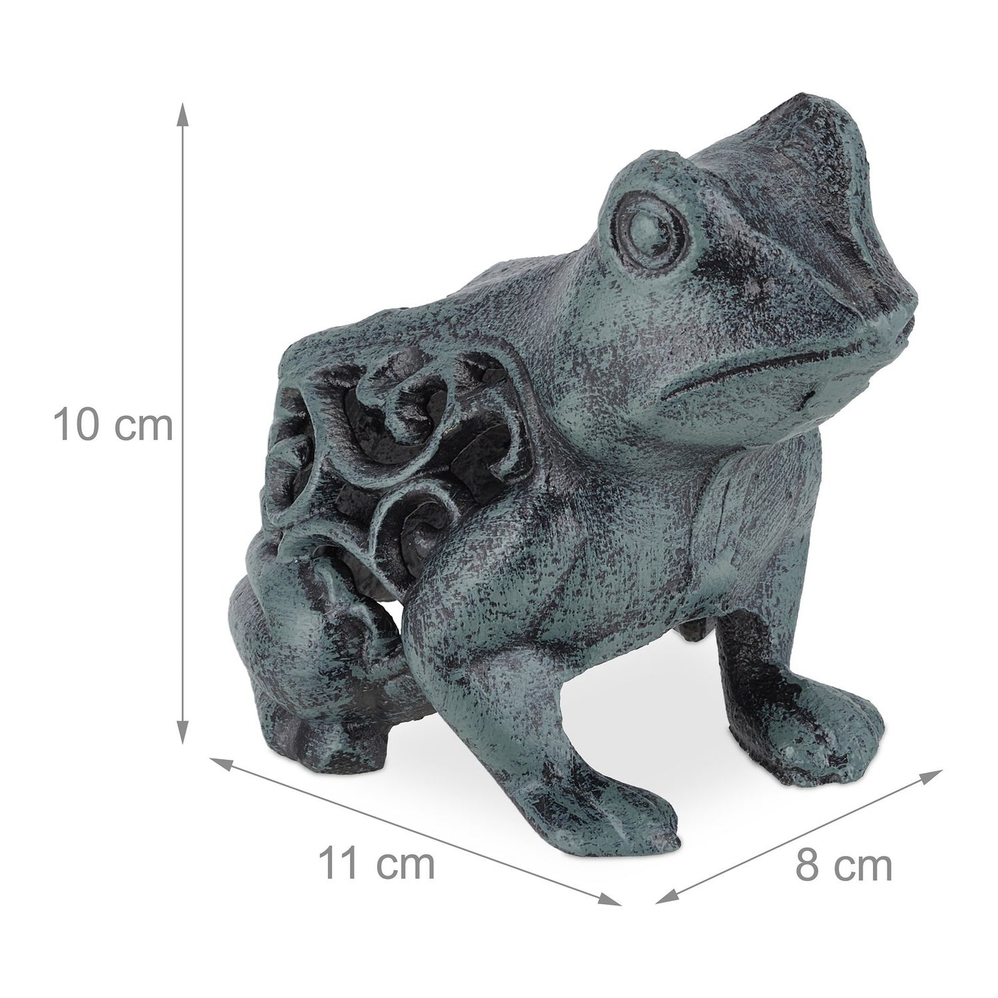 Frog Deco Cast Iron