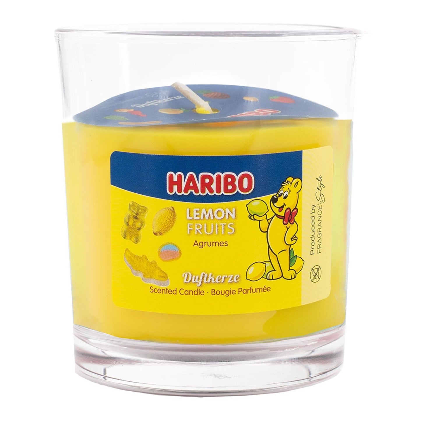 Fruity Scented Candle in Glass Jar – Sweet Aroma