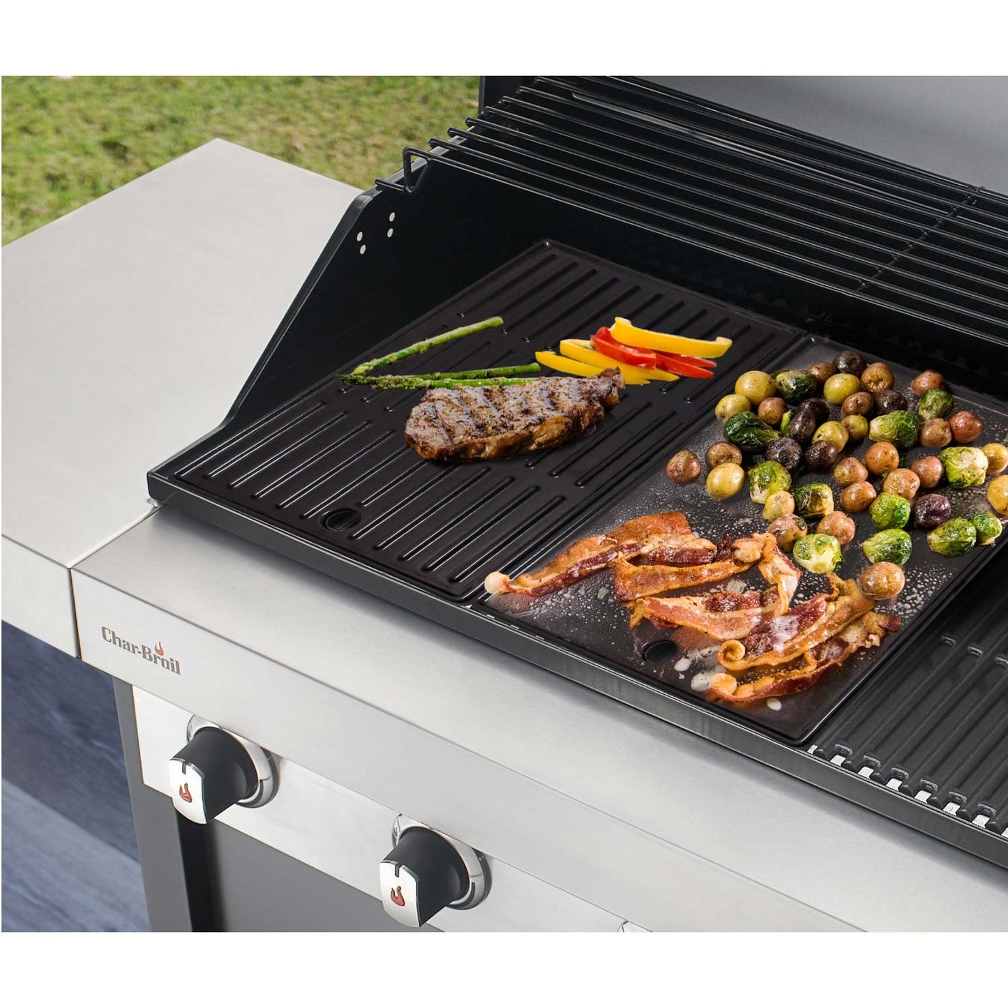 Frying plate cast iron 43*26cm