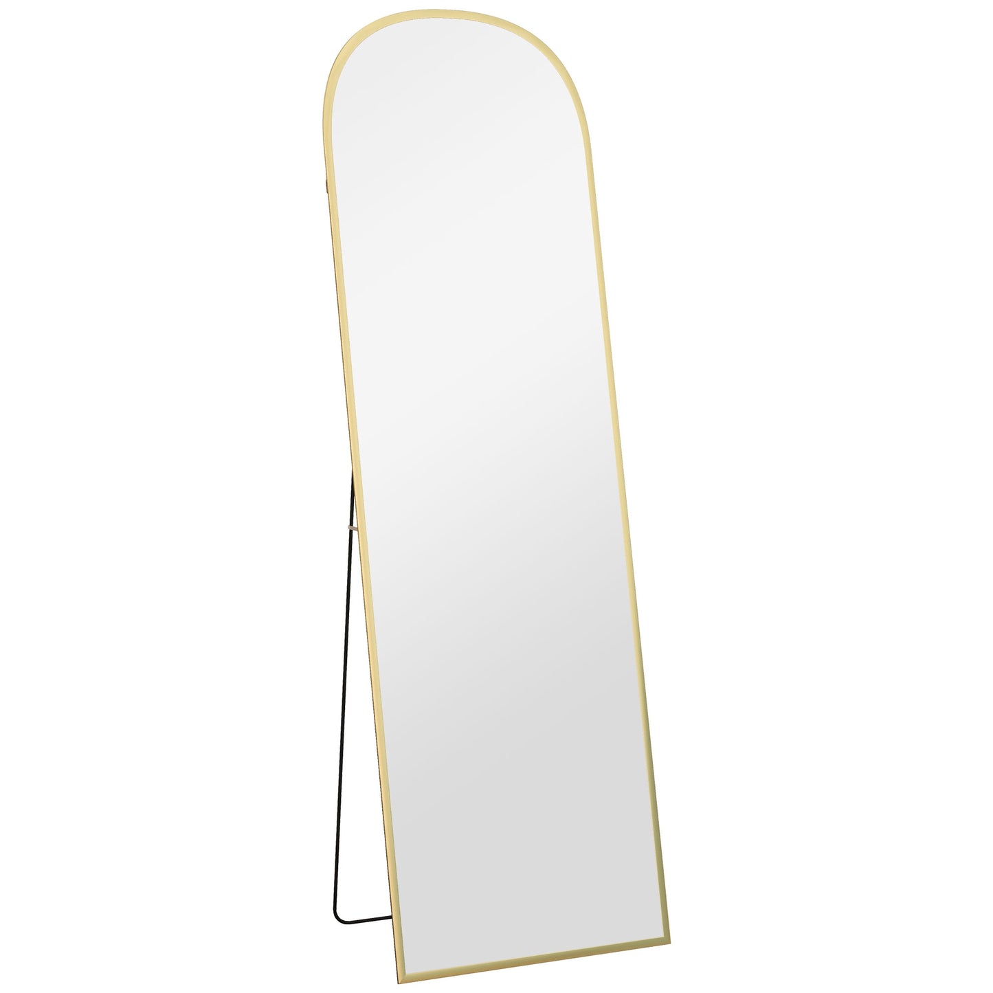 Full-Length Mirror, Gold, 50 x 161.5 cm, Aluminum Frame