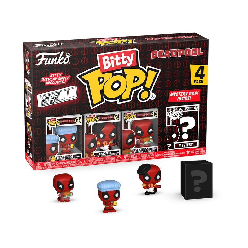 Funko Bitty Pop! Figure Multipack: Marvel - Deadpool