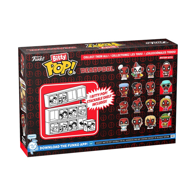Funko Bitty Pop! Figure Multipack: Marvel - Deadpool