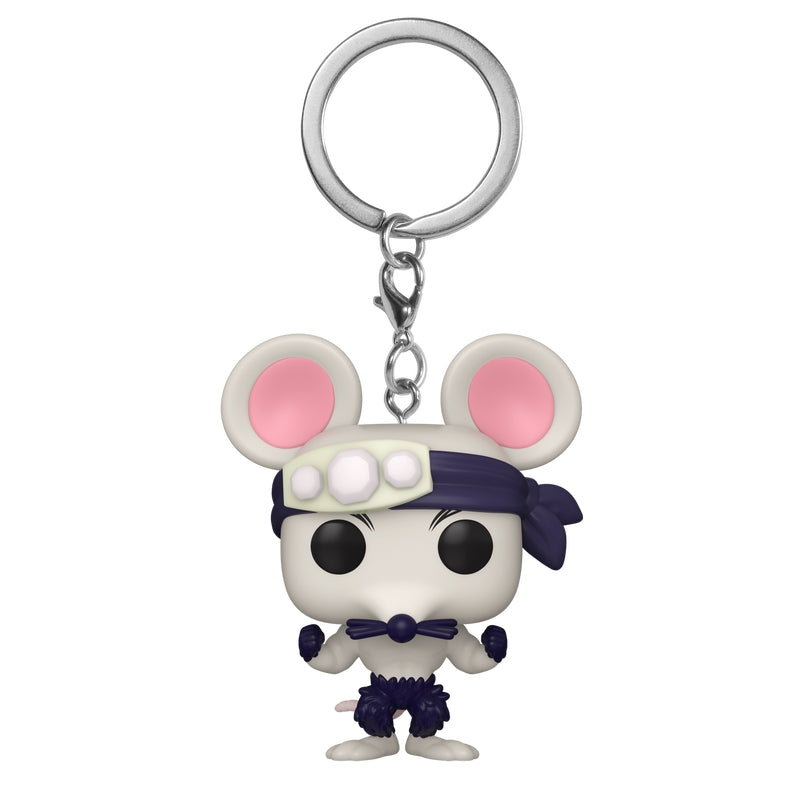 Funko Pop! Keychain: Demon Slayer - Muscle Mouse, 10 Cm