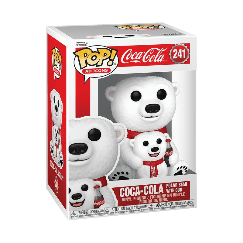 Funko Pop! Vinyl Figure: Coca-Cola Bear W/ Cub
