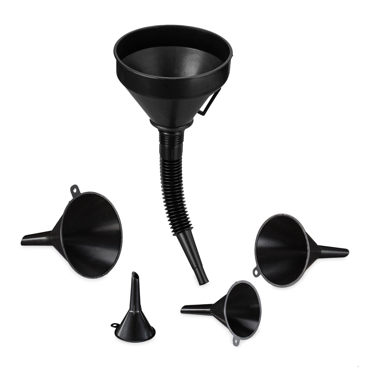 Funnel set with hose