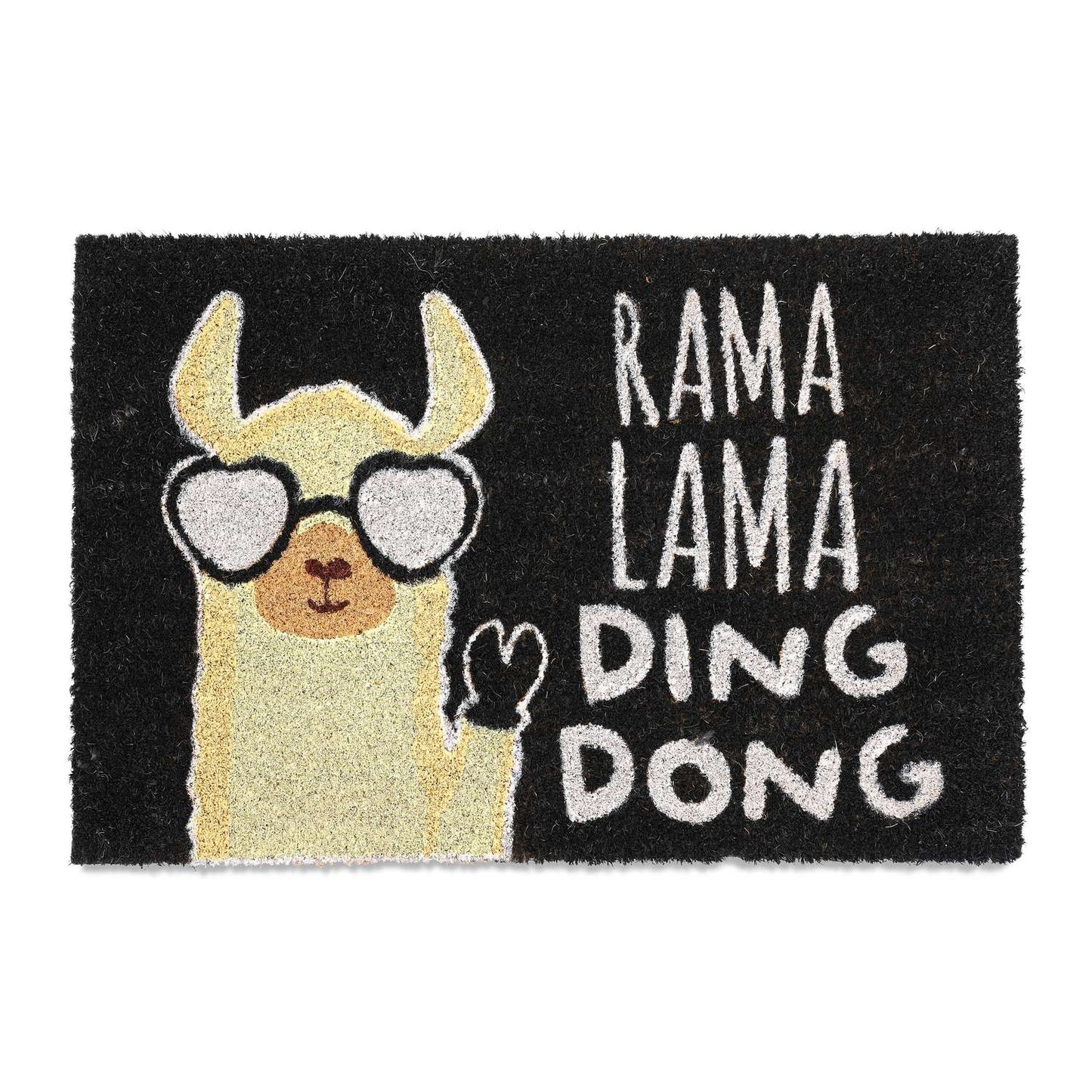 Funny Llama Coir Doormat – Indoor/Outdoor Use