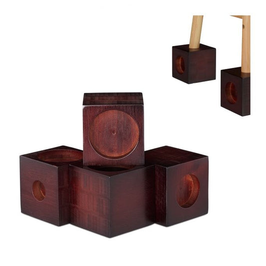 Furniture Raiser Bamboo Set of 4