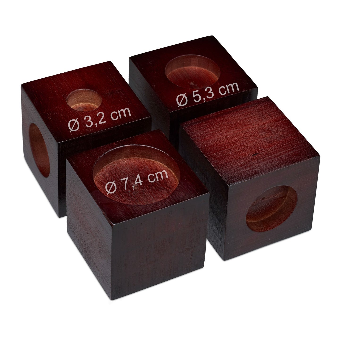 Furniture Raiser Bamboo Set of 4