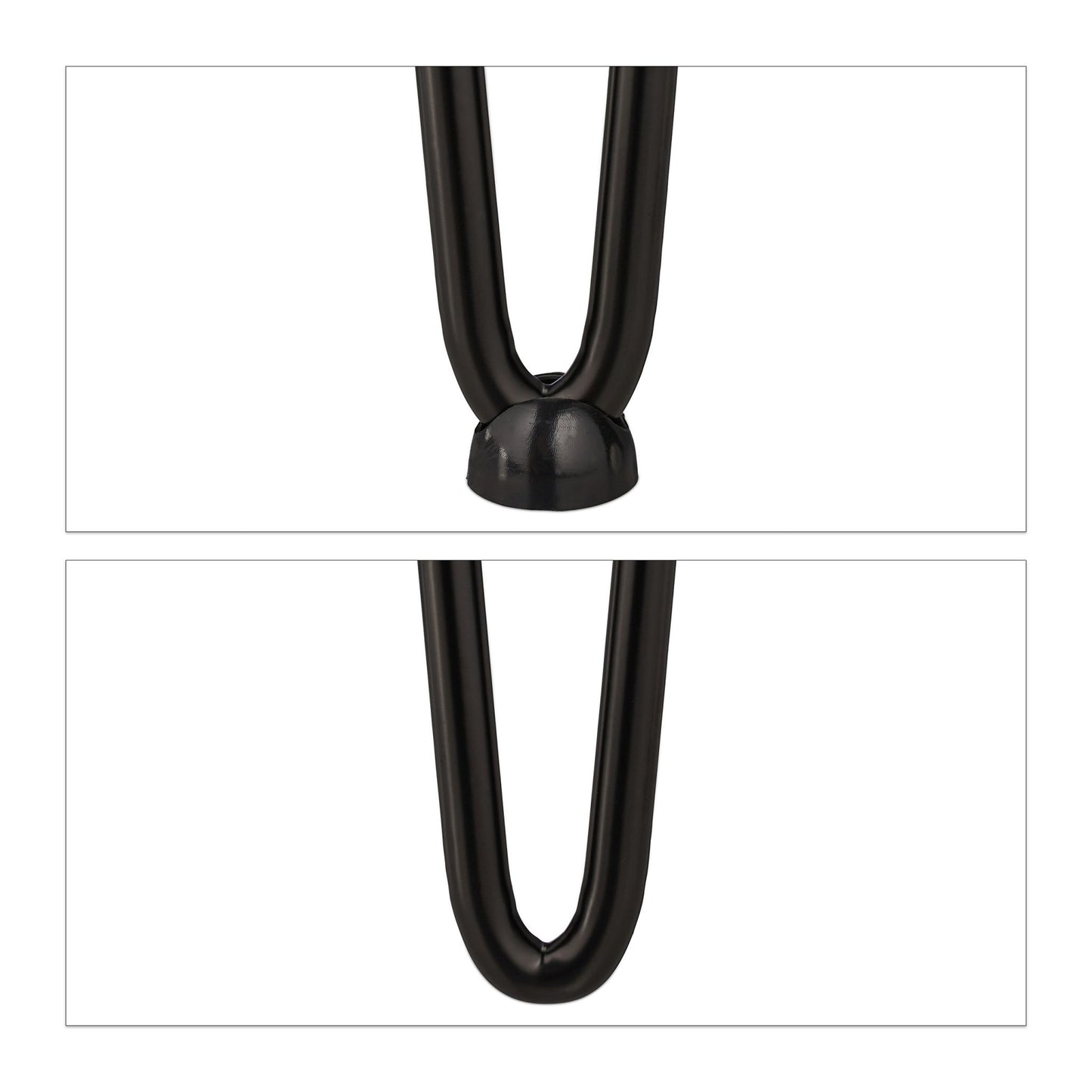 Furniture leg hairpin set of 4