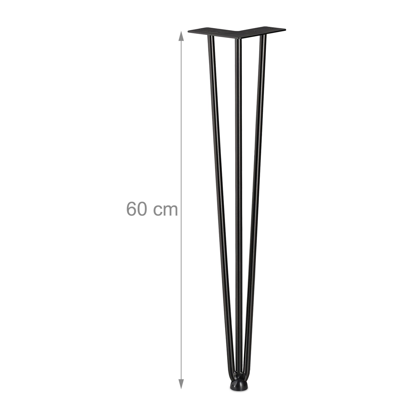 Furniture leg hairpin set of 4