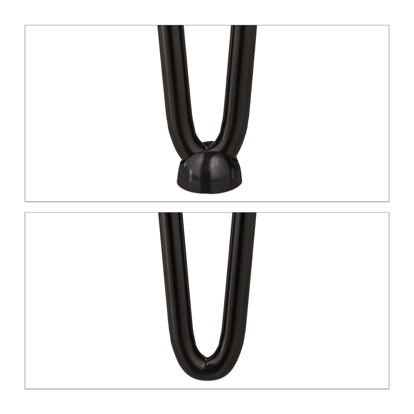 Furniture leg hairpin set of 4