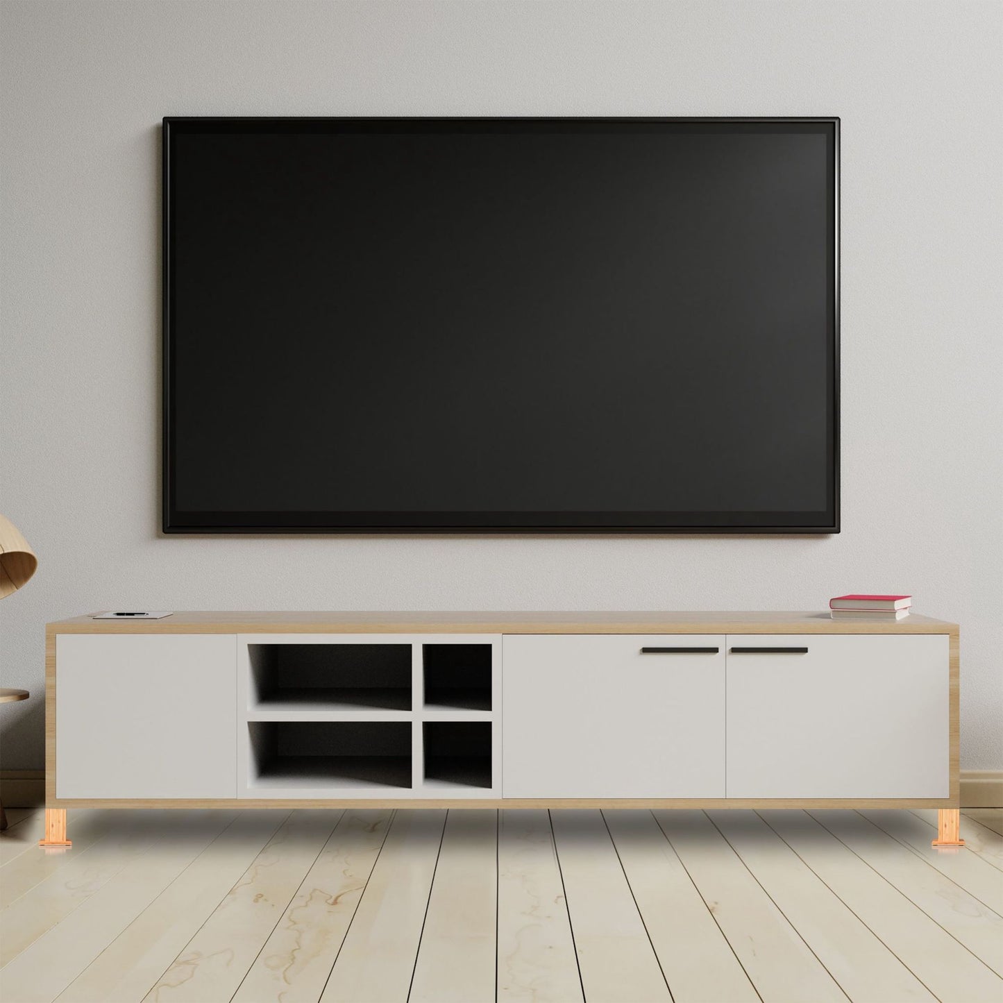 Furniture riser 4-tablet made of bamboo