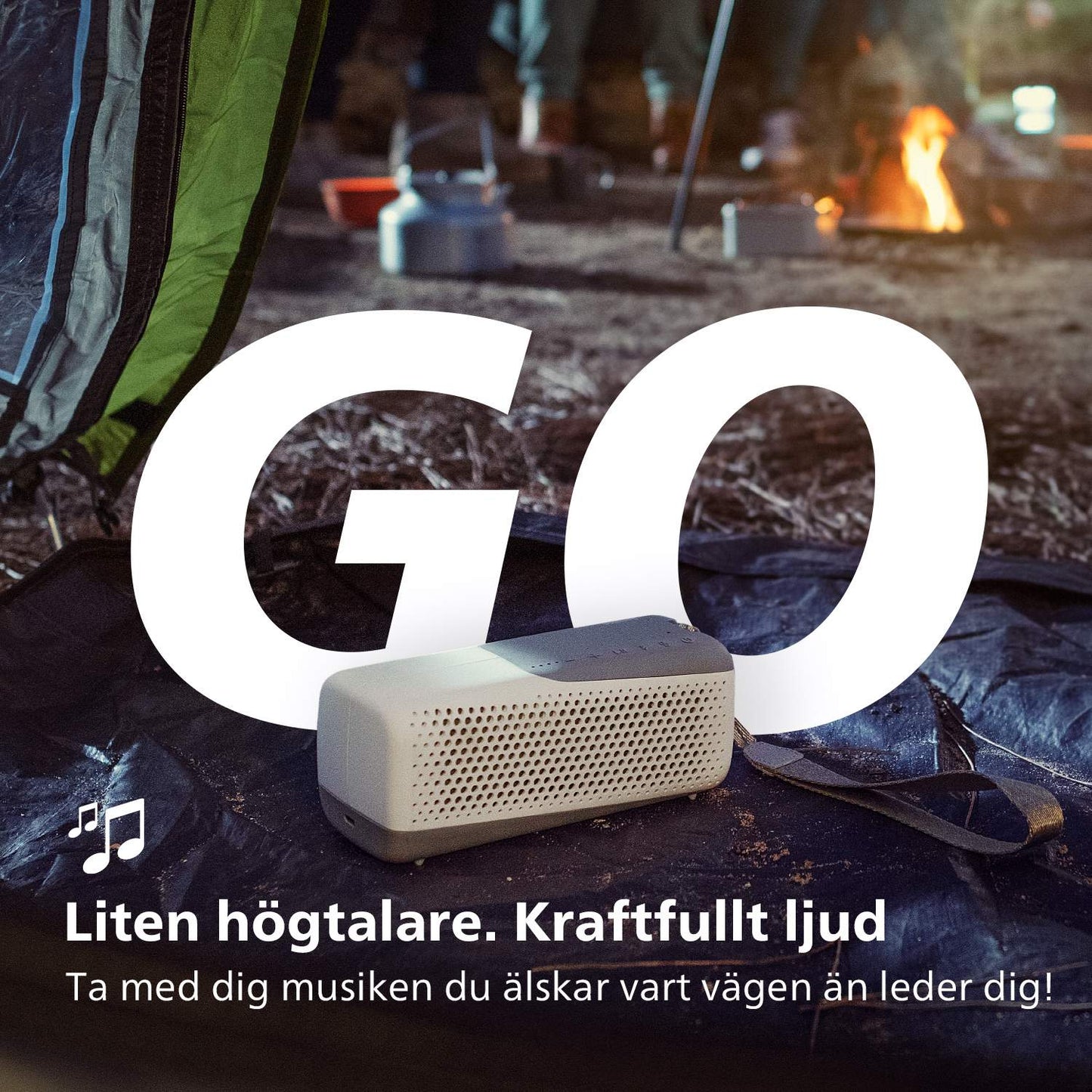 GO Wireless speaker - TAS4807 White