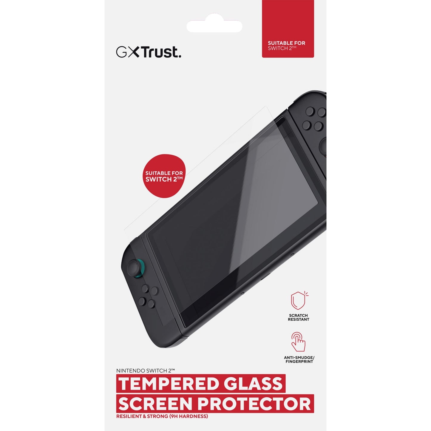 GXT 1254 Screen Protector Tempered Glass Nintendo Switch 2