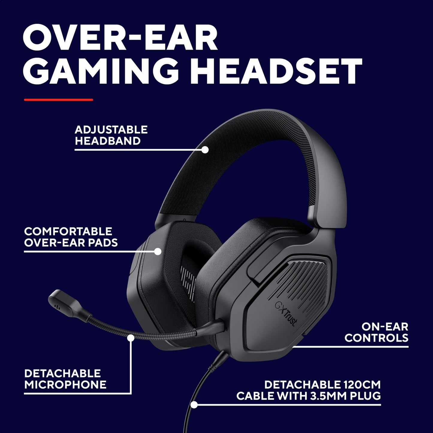 GXT 492SM Carus Gaming Headset Superman