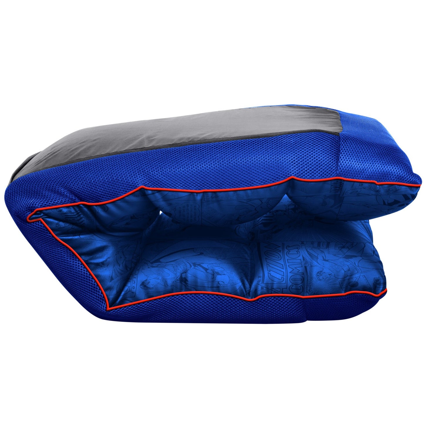 GXT 718SM Rayzee Floor Gaming Chair Black Superman