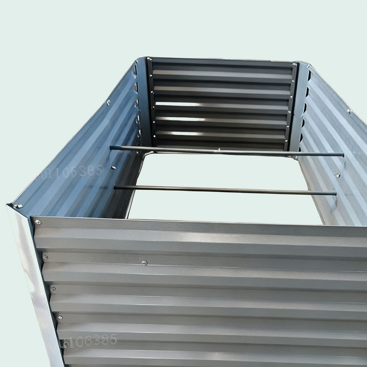 Galvanized Raised Garden Bed 57x180x90cm