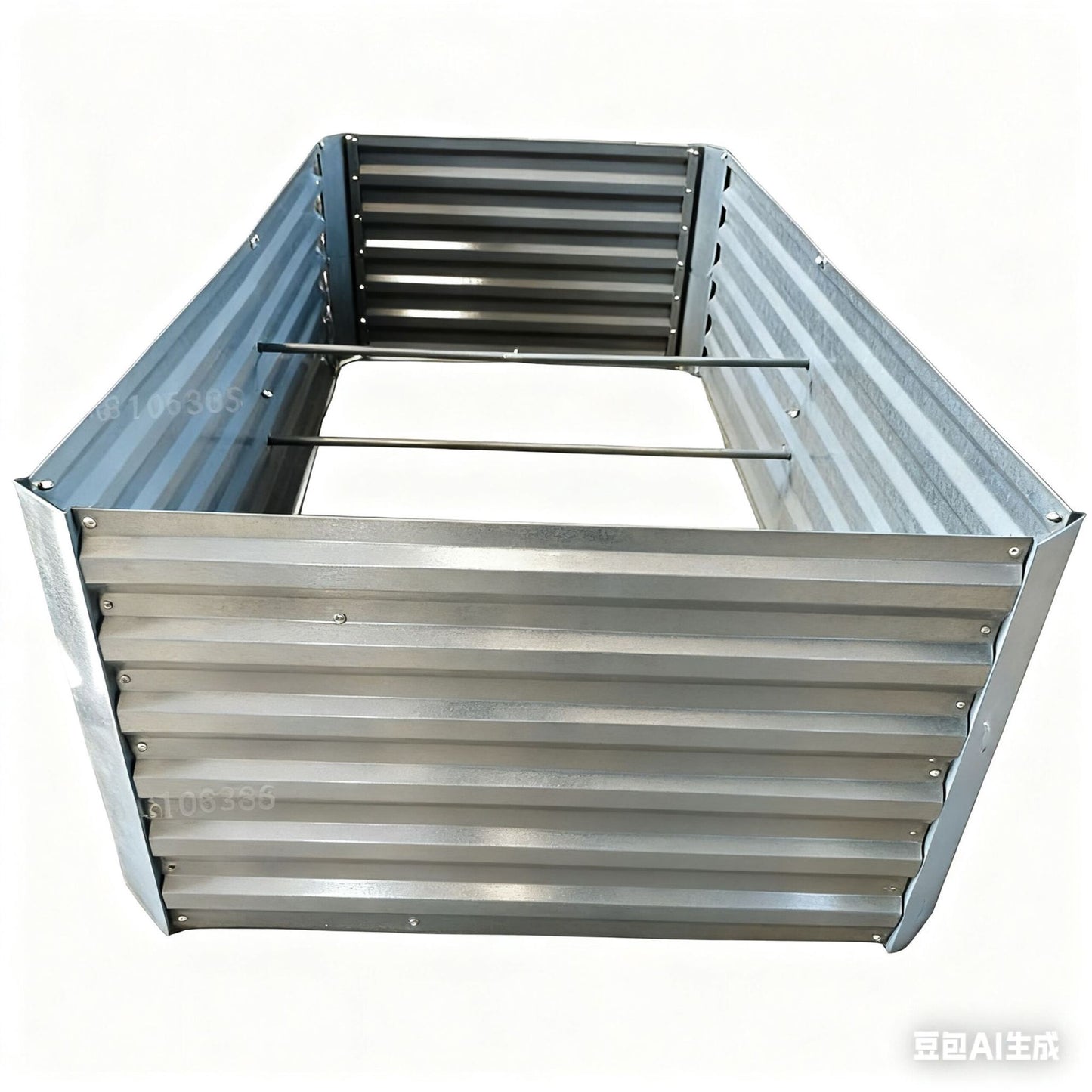 Galvanized Raised Garden Bed 57x180x90 cm