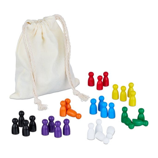 Game pieces for board games set of 160