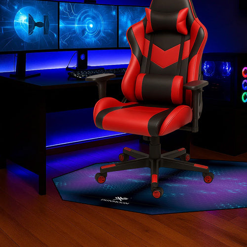 Gaming Chair Mat, 8-Corner Design, Floor Protector