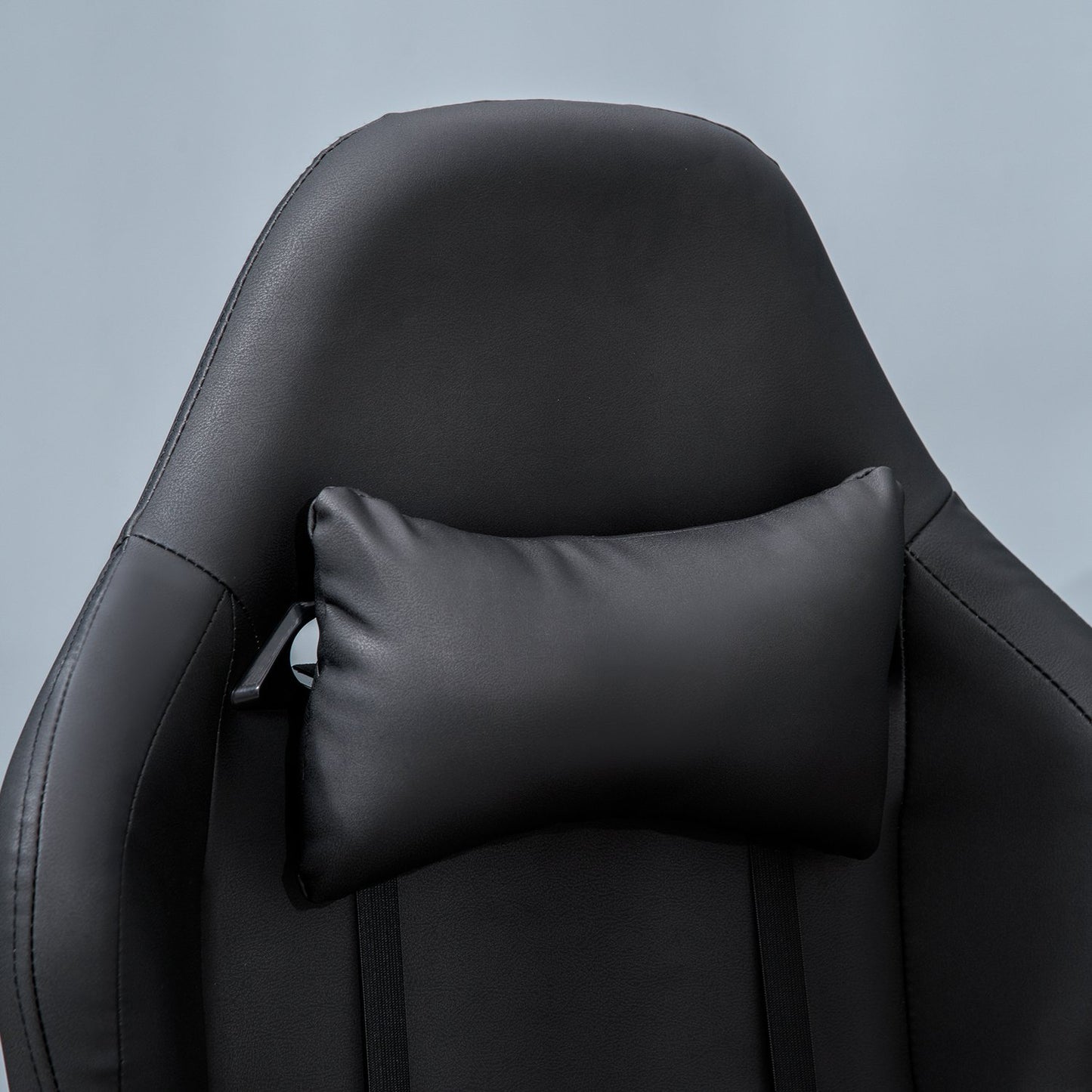Ergonomic reclining gaming chair, artificial leather, adjustable height