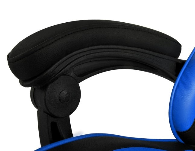 Gaming chair - black and blue Dunmoon