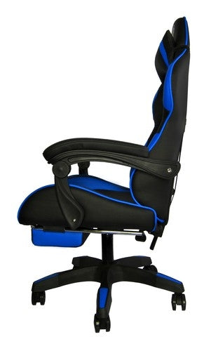 Gaming chair - black and blue Dunmoon