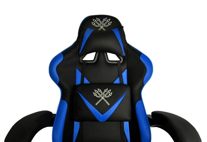 Gaming chair - black and blue Dunmoon