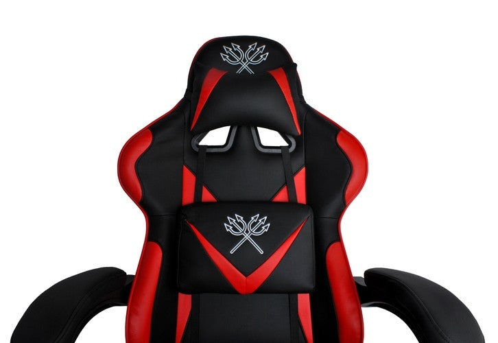 Gaming chair - black and red Dunmoon