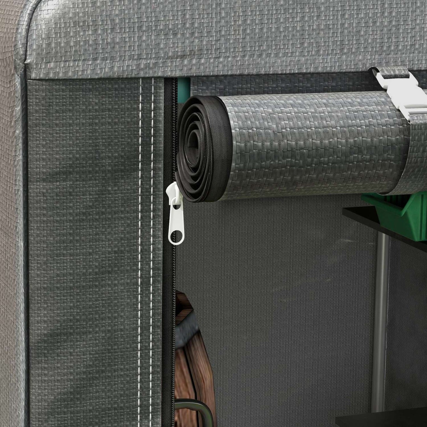 Waterproof garage tent with UV protection - Steel frame