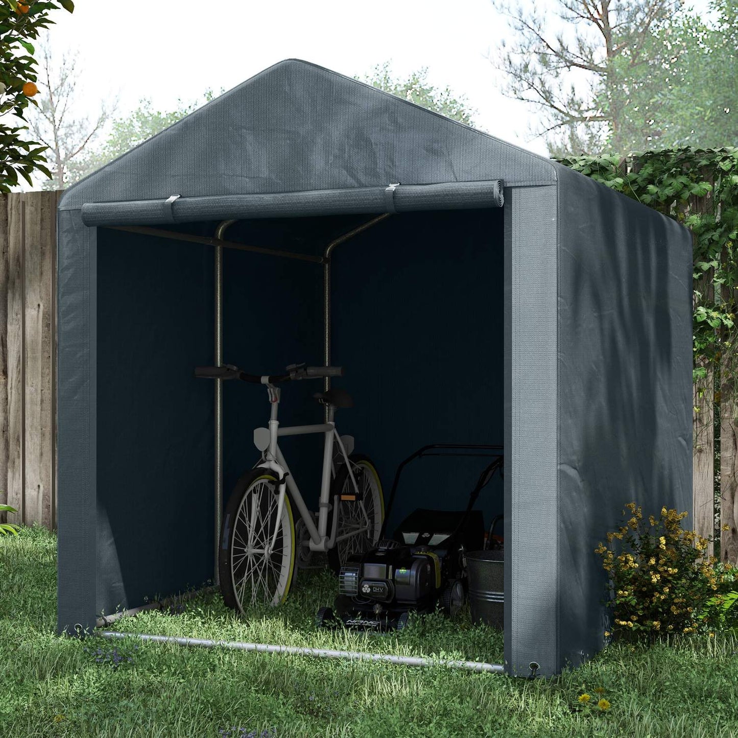Outdoor storage tent with UV protection, waterproof garage