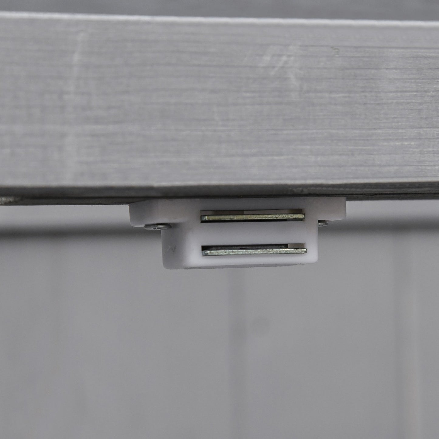 Weather Resistant Spruce Wood Garden Cabinet, Double Door, Grey