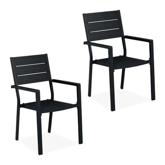 Garden Chairs Set of 2