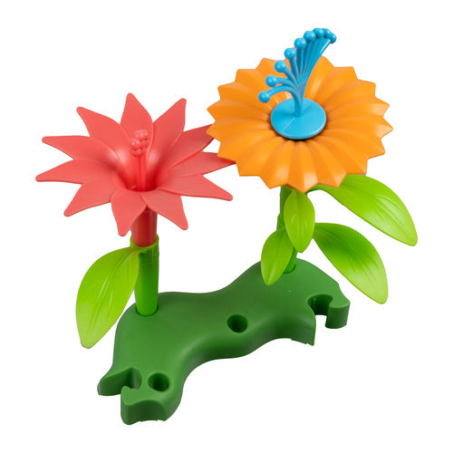 Garden Construction Blocks Set, 139 Pieces, Multicolor