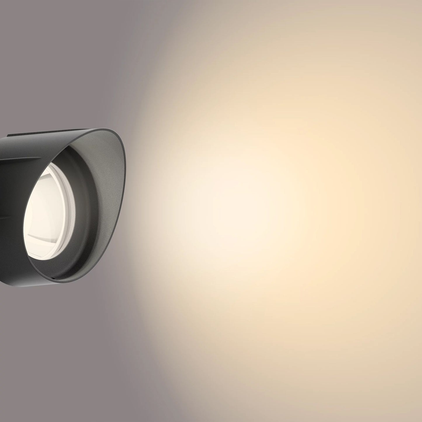 GardenLink Spotlight warm white 600 lm Black