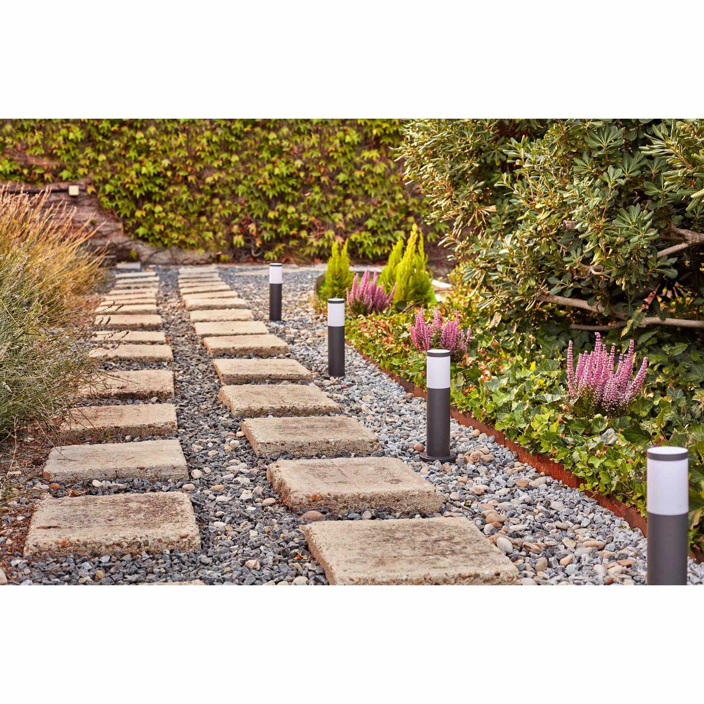GardenLink Starter kit Utrecht Pedestal Warm white 600 lm 1-pack Anthracite