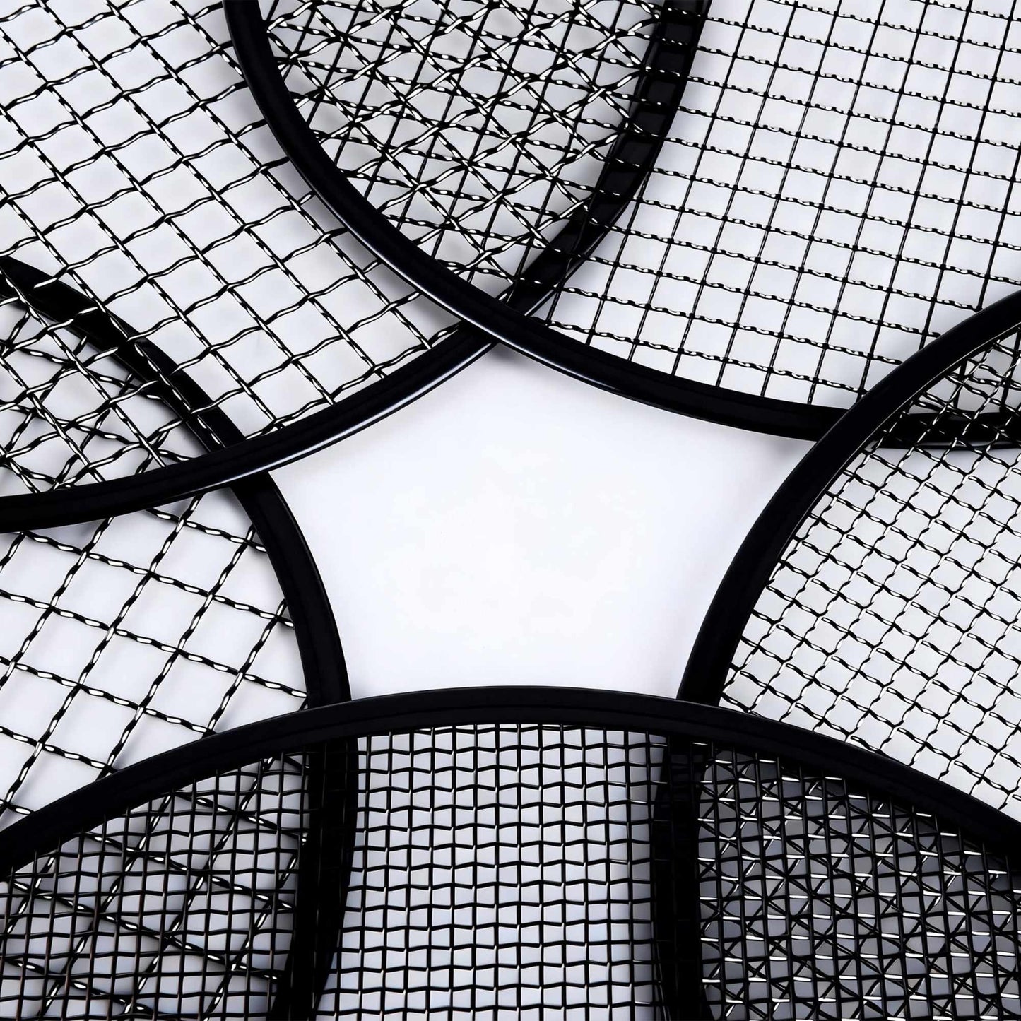 Garden Sieve 5-in-1 Set, Stainless Steel, Ø 30 cm