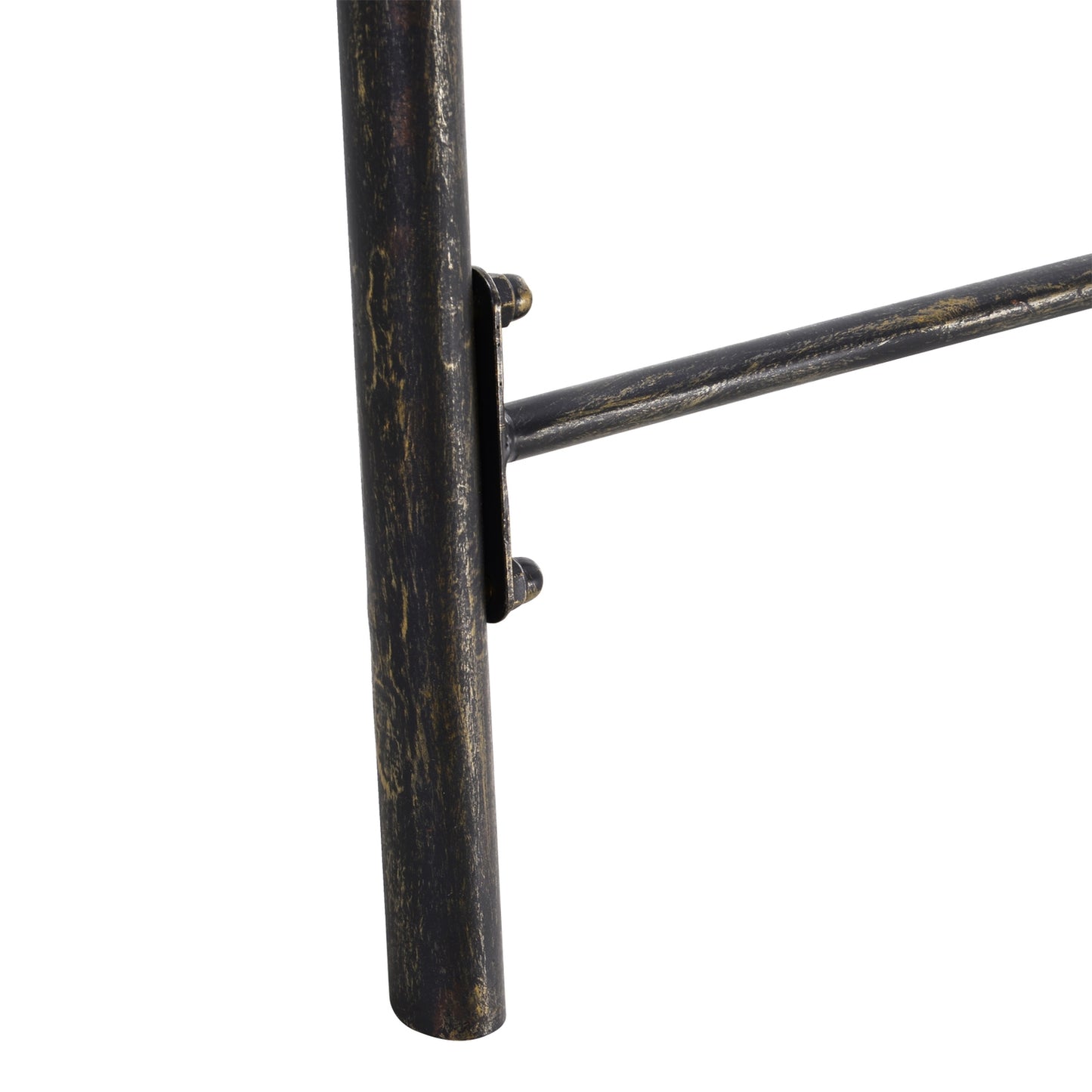 Metal garden swing for 2, bronze finish, 167x123x175 cm