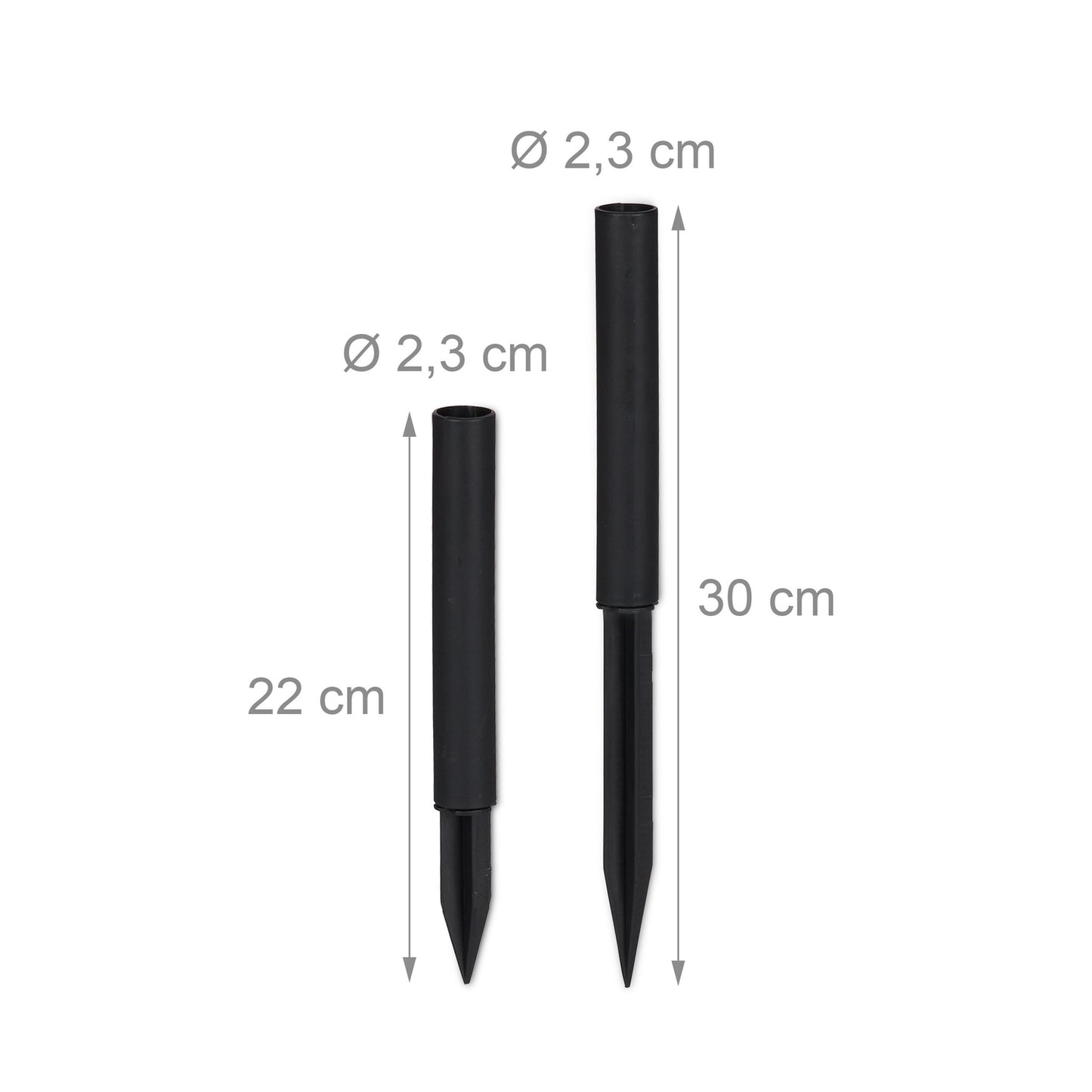 Garden Torch Solar Set of 2