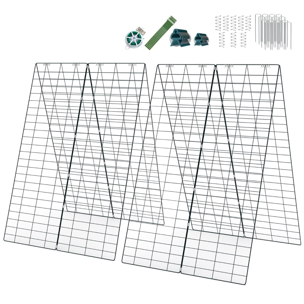 Garden Trellis Support for Climbing Plants, 122x86 cm