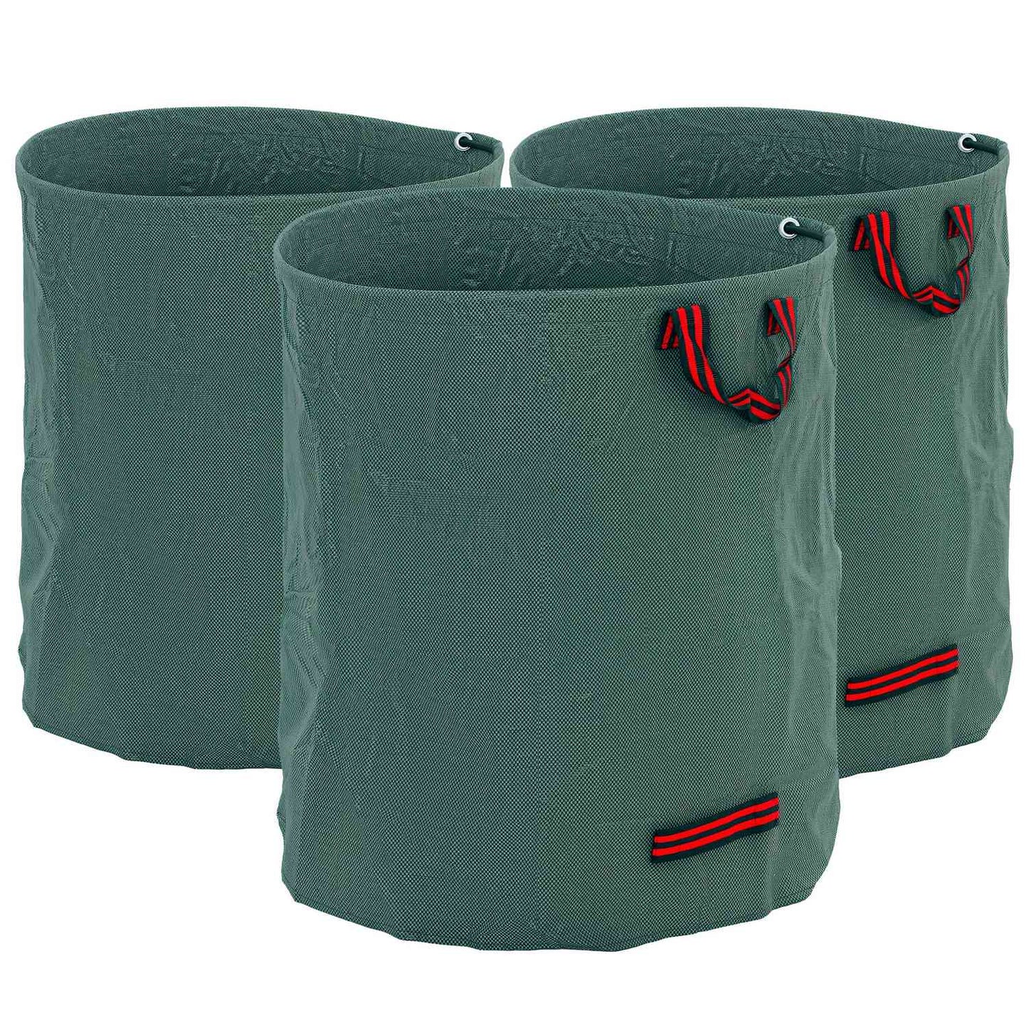 Waterproof stand-alone garden waste bags, 3-pack 272L