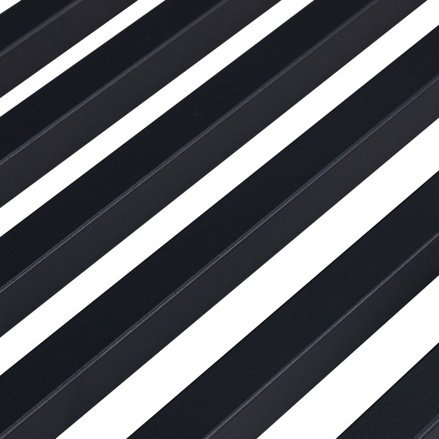 Garden bench in steel, anthracite