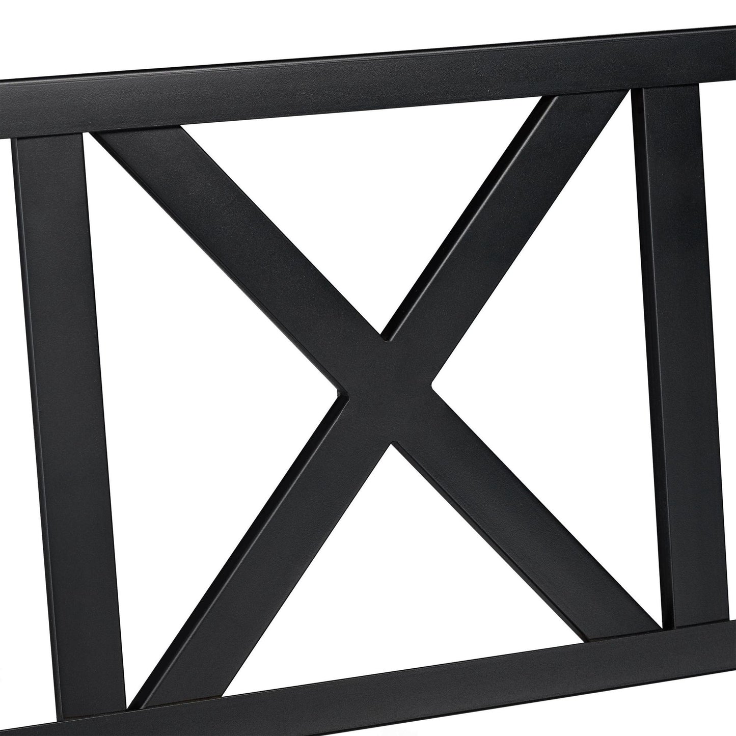 Garden bench metal