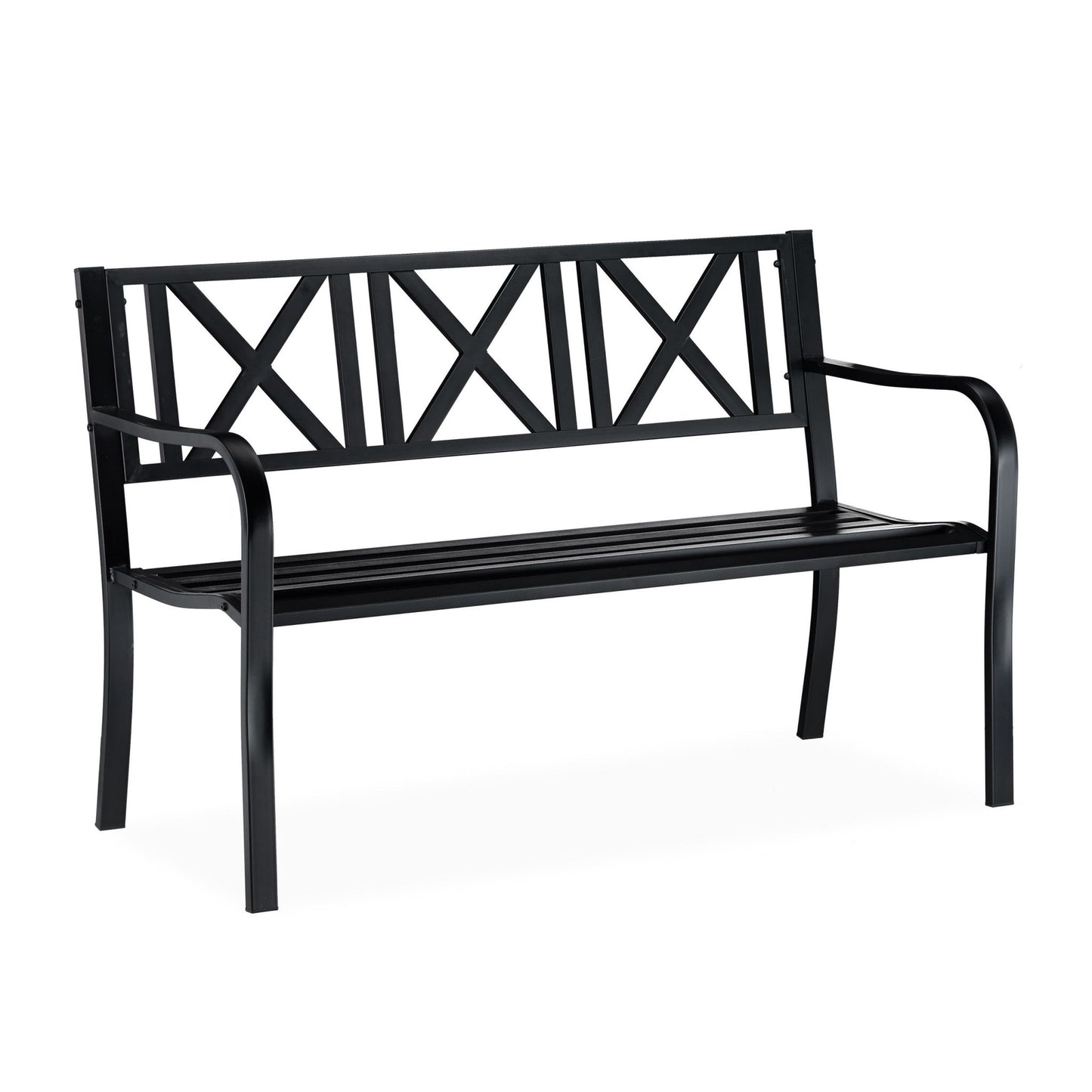 Garden bench metal