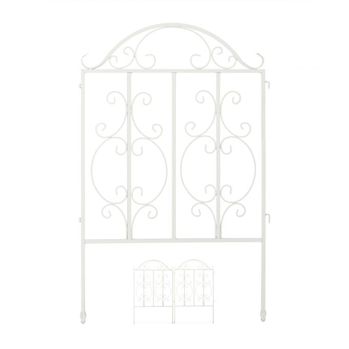 Garden fence with 3 panels