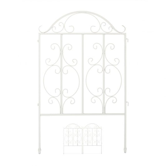 Garden fence with 3 panels