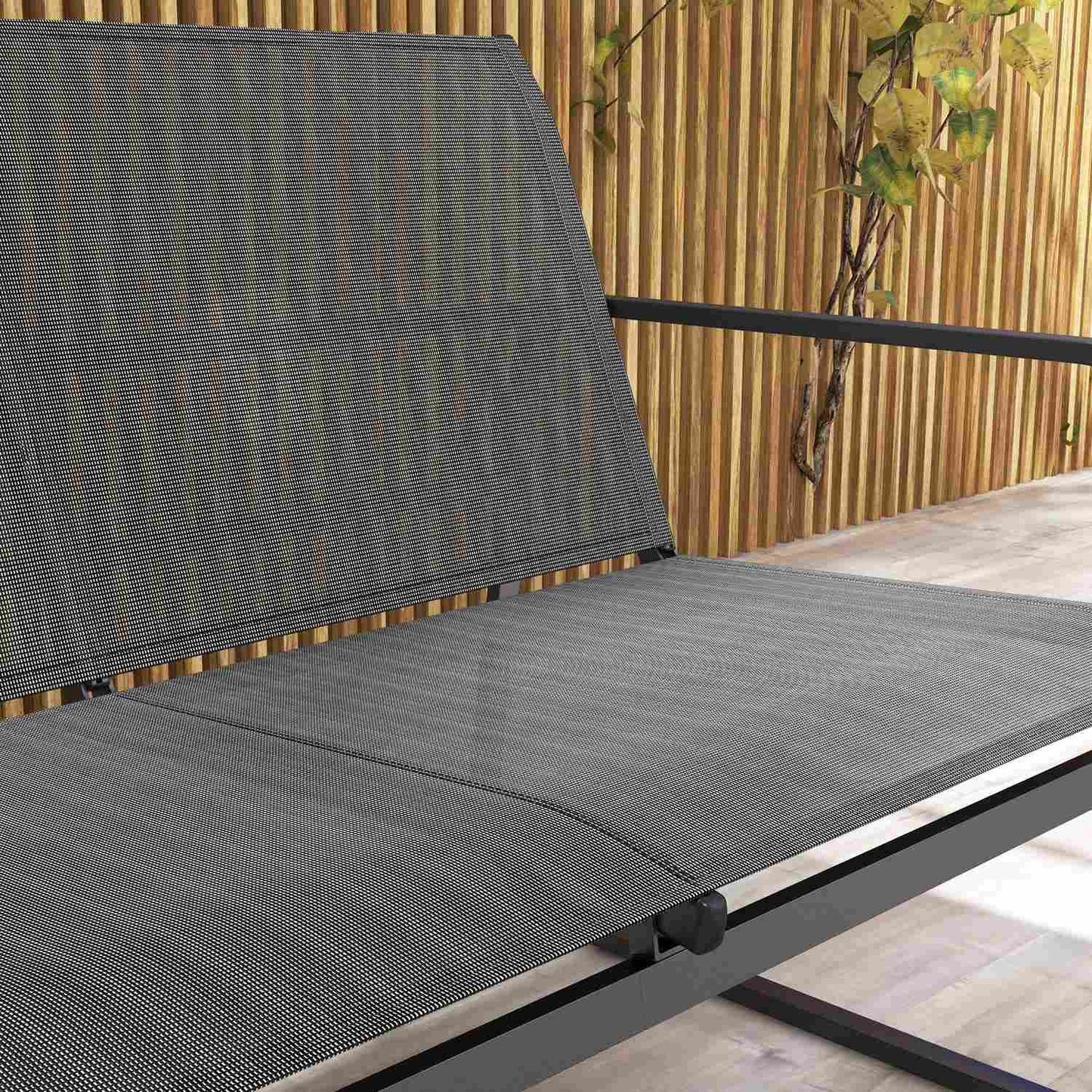 Outdoor Garden Furniture Set - 4 Piece Mesh Patio Seating