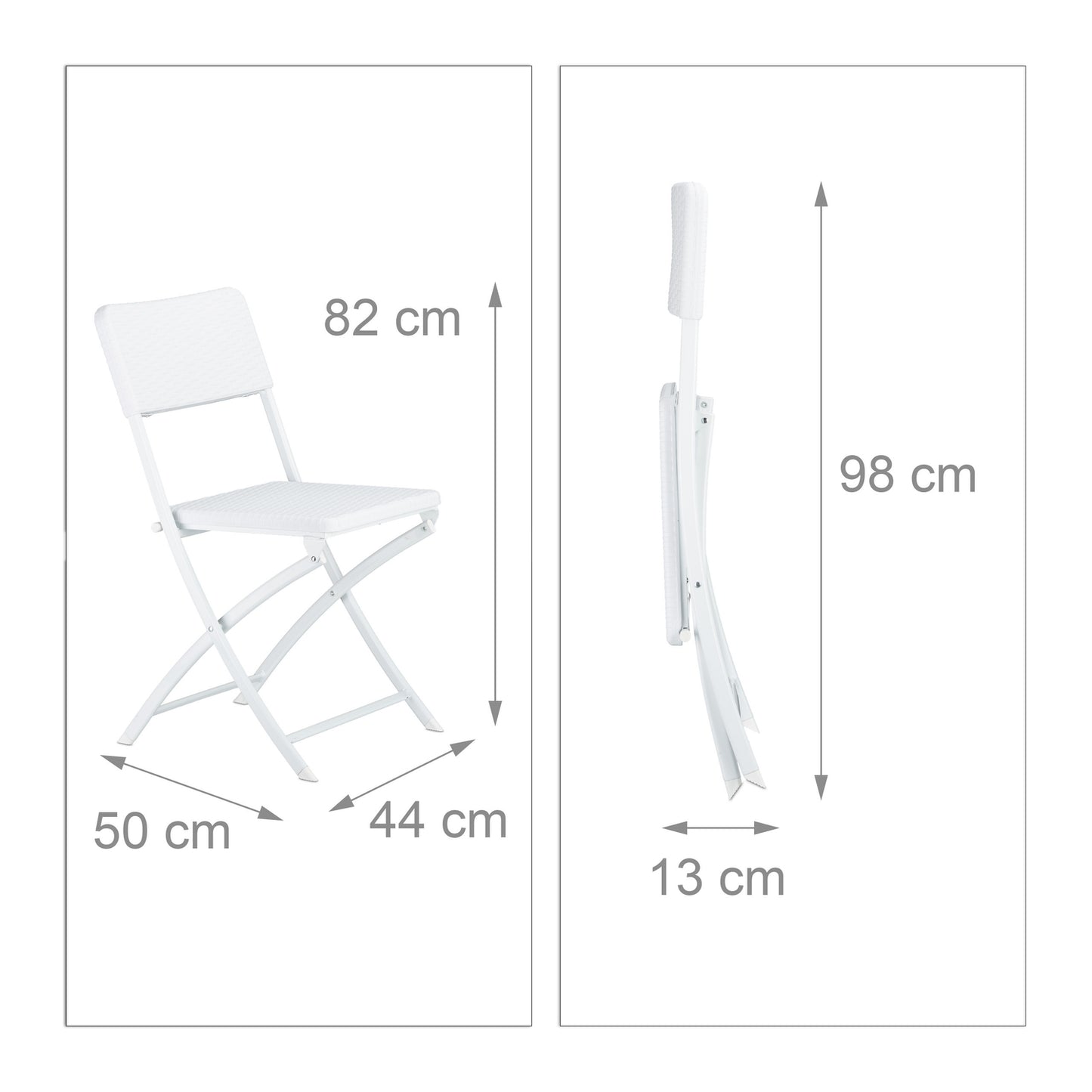 Garden furniture set BASTIAN in 3 parts