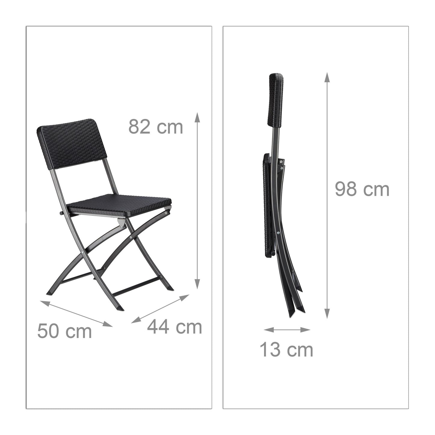 Garden furniture set BASTIAN in 3 parts