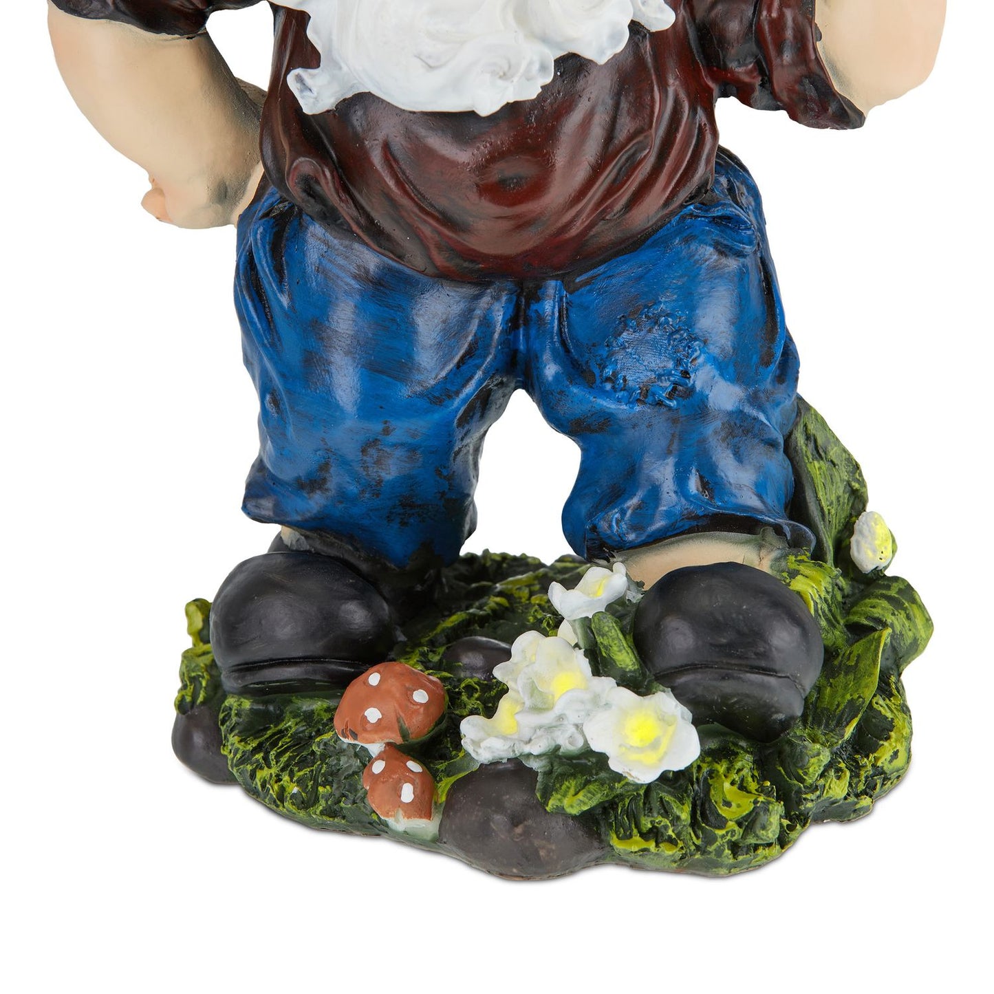 Garden gnome with pickaxe